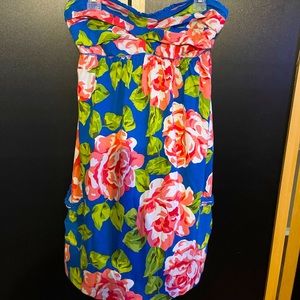 Floral Strapless A&F Dress
